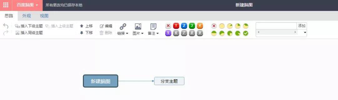 百度腦圖